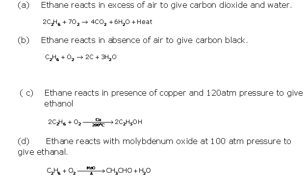 Frank Solutions Icse Class 10 Chemistry Chapter - B Alkanes