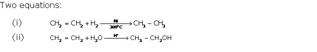 Frank Solutions Icse Class 10 Chemistry Chapter - C Unsaturated Hydrocarbons