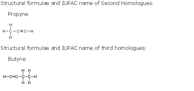 Frank Solutions Icse Class 10 Chemistry Chapter - D Alkynes