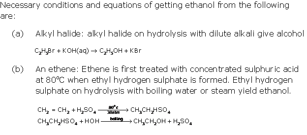 Frank Solutions Icse Class 10 Chemistry Chapter - E Alcohols