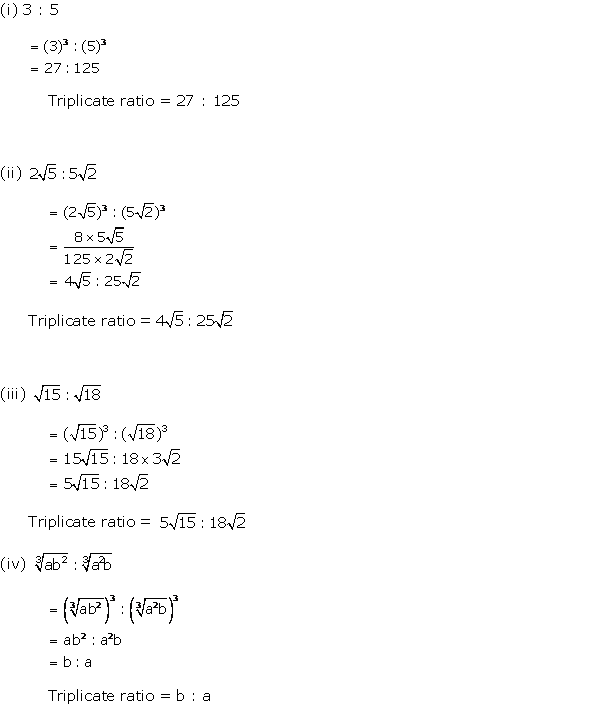 Frank Solutions Icse Class 10 Mathematics Chapter - Ratio And Proportion