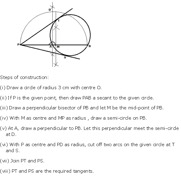 Frank Solutions Icse Class 10 Mathematics Chapter - Constructions