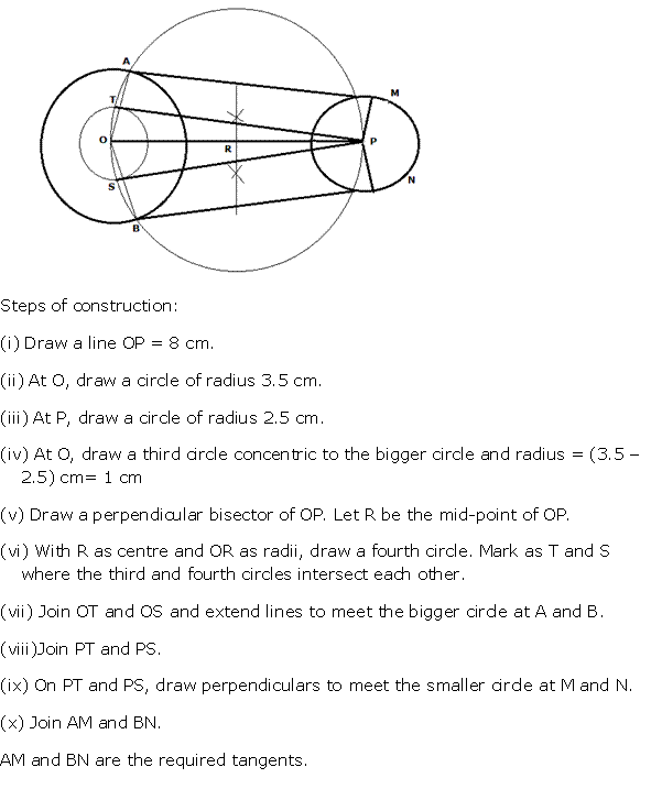 Frank Solutions Icse Class 10 Mathematics Chapter - Constructions