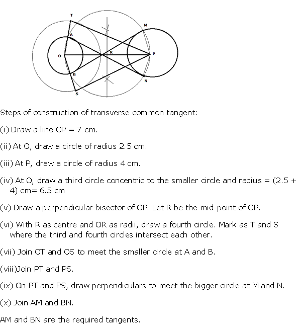 Frank Solutions Icse Class 10 Mathematics Chapter - Constructions