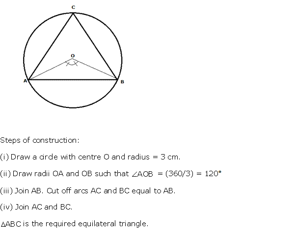 Frank Solutions Icse Class 10 Mathematics Chapter - Constructions