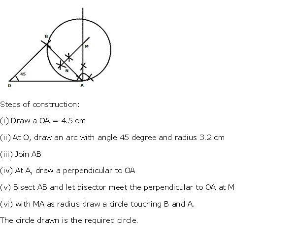 Frank Solutions Icse Class 10 Mathematics Chapter - Constructions