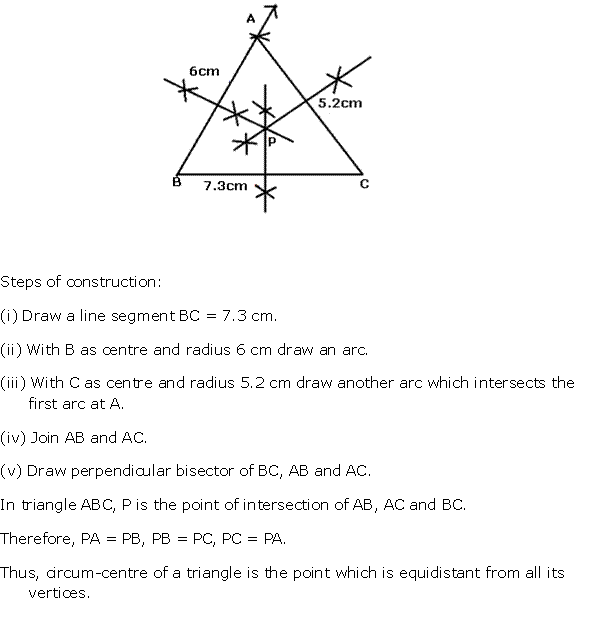 Frank Solutions Icse Class 10 Mathematics Chapter - Loci