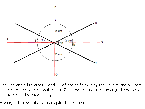 Frank Solutions Icse Class 10 Mathematics Chapter - Loci