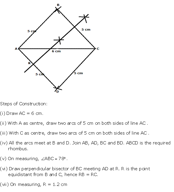 Frank Solutions Icse Class 10 Mathematics Chapter - Loci