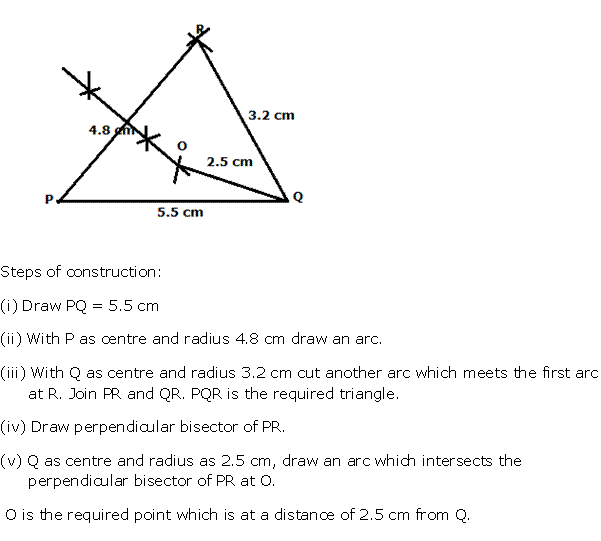 Frank Solutions Icse Class 10 Mathematics Chapter - Loci