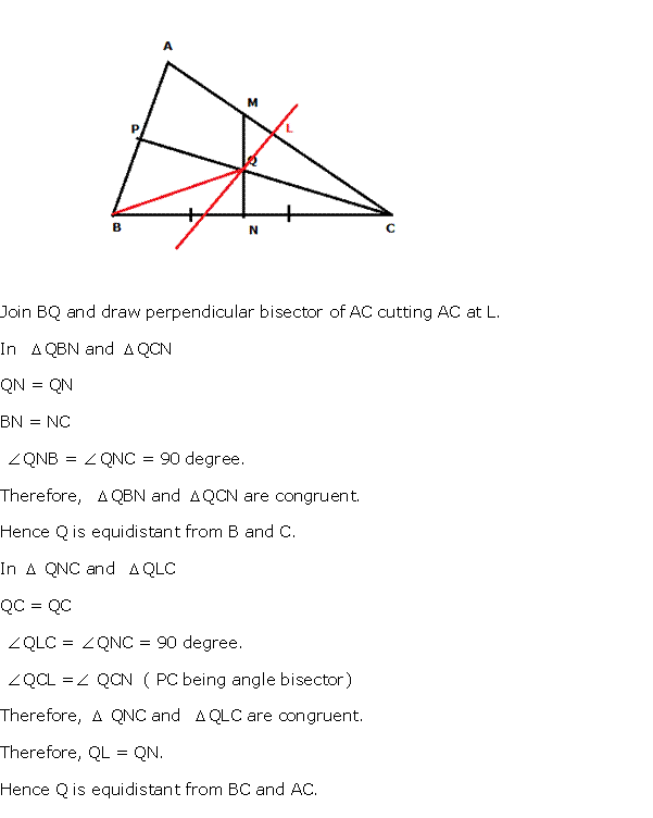 Frank Solutions Icse Class 10 Mathematics Chapter - Loci