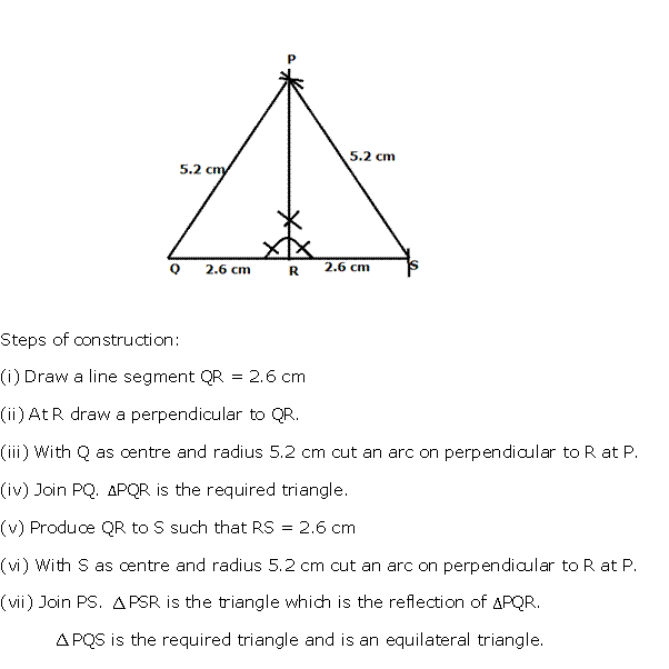 Frank Solutions Icse Class 10 Mathematics Chapter - Symmetry