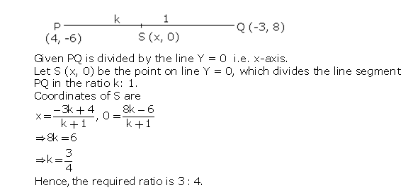 Frank Solutions Icse Class 10 Mathematics Chapter - Distance And Section Formulae