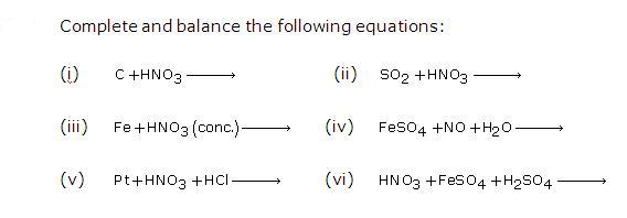 Frank Solutions Icse Class 10 Chemistry Chapter - B Nitric Acid