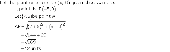 Frank Solutions Icse Class 10 Mathematics Chapter - Distance And Section Formulae