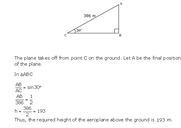 Frank Solutions Icse Class 10 Mathematics Chapter - Heights And Distances