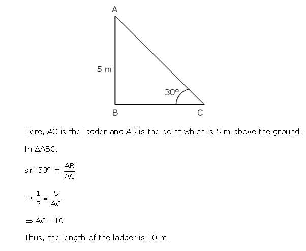 Frank Solutions Icse Class 10 Mathematics Chapter - Heights And Distances