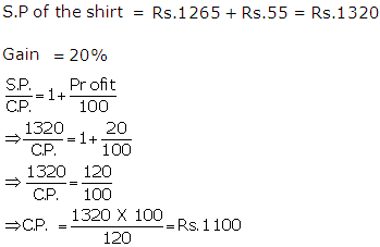 Frank Solutions Icse Class 9 Mathematics Chapter - Profit Loss And Discount