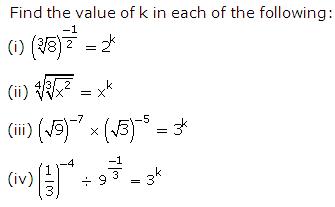 Frank Solutions Icse Class 9 Mathematics Chapter - Indices