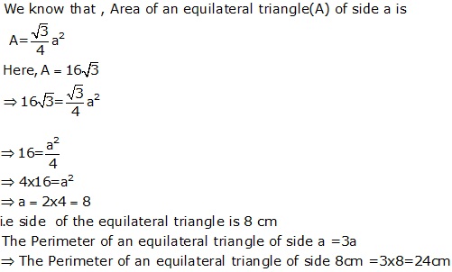 Frank Solutions Icse Class 9 Mathematics Chapter - Perimeter And Area