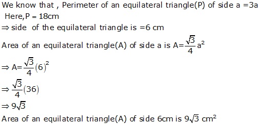 Frank Solutions Icse Class 9 Mathematics Chapter - Perimeter And Area