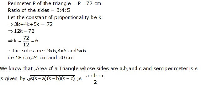 Frank Solutions Icse Class 9 Mathematics Chapter - Perimeter And Area