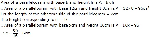 Frank Solutions Icse Class 9 Mathematics Chapter - Perimeter And Area