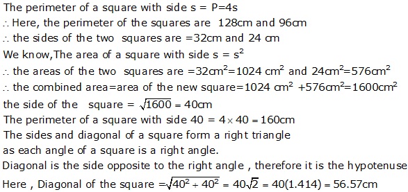 Frank Solutions Icse Class 9 Mathematics Chapter - Perimeter And Area