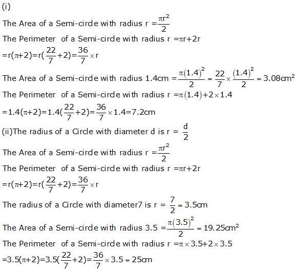 Frank Solutions Icse Class 9 Mathematics Chapter - Perimeter And Area