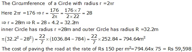 Frank Solutions Icse Class 9 Mathematics Chapter - Perimeter And Area