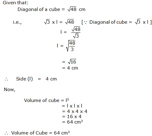 Frank Solutions Icse Class 9 Mathematics Chapter - Surface Areas And Volume Of Solids