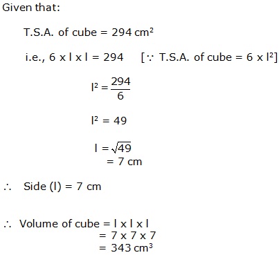 Frank Solutions Icse Class 9 Mathematics Chapter - Surface Areas And Volume Of Solids