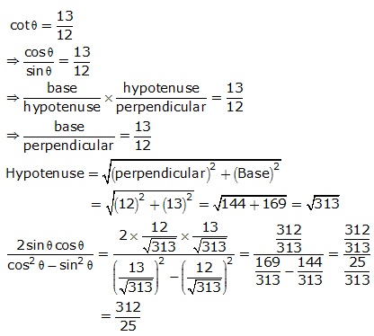 Frank Solutions Icse Class 9 Mathematics Chapter - Trigonometrical Ratios