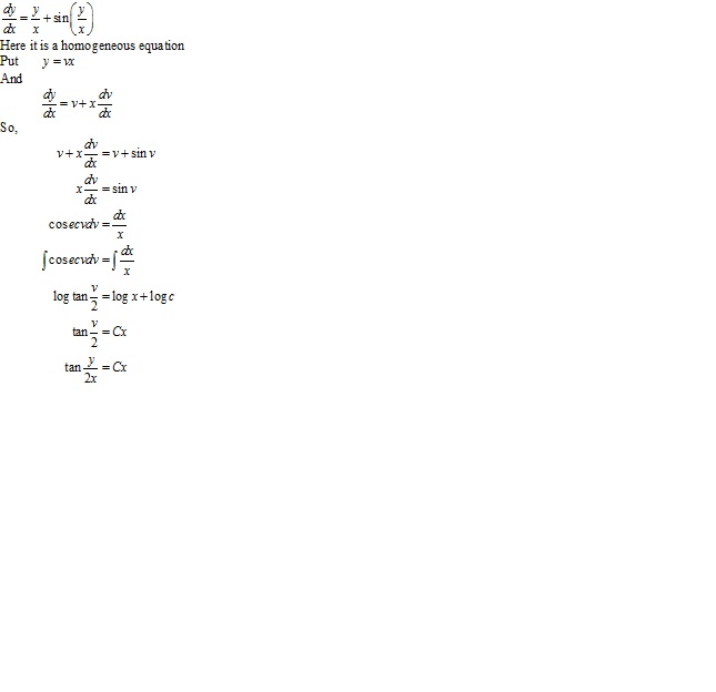 Rd-sharma Solutions Cbse Class 12-science Mathematics Chapter - Differential Equations