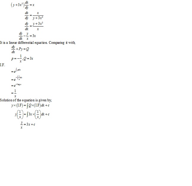 Rd-sharma Solutions Cbse Class 12-science Mathematics Chapter - Differential Equations