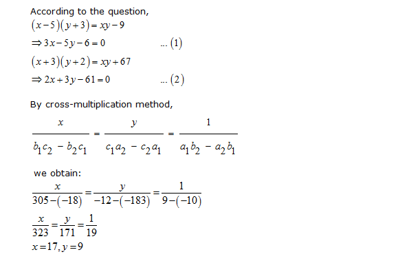 Chapter 3 Pairs Of Linear Equations In Two Variables Ncert Solutions For Class 10 Mathematics Cbse Topperlearning