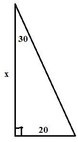 Selina Concise Mathematics Class 9 ICSE Maths Solutions Chapter 24 - Solution of Right Triangles