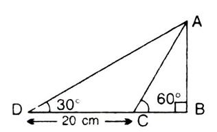 Selina Solutions Icse Class 9 Mathematics Chapter - Solution Of Right Triangles Simple 2 D Problems Involving One Right Angled Triangle