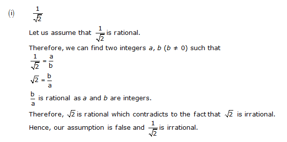 NCERT Solutions Class 10 Maths Chapter 1 - Real Numbers Exercise Ex 1.3 - Solution 3 - Rational Number