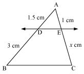 CBSE Class 10 NCERT solutions Triangles-Ex6_2_1-1