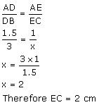 CBSE Class 10 NCERT solutions Triangles-Ex6_2_1-2