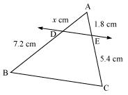 CBSE Class 10 NCERT solutions Triangles-Ex6_2_1-3