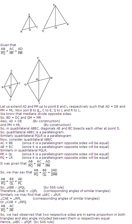 CBSE Class 10 NCERT solutions Triangles-Ex6_3_14
