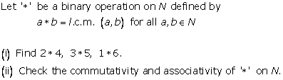Rd-sharma Solutions Cbse Class 12-science Mathematics Chapter - Binary Operations