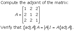 Rd-sharma Solutions Cbse Class 12-science Mathematics Chapter - Adjoint And Inverse Of A Matrix