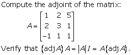 Rd-sharma Solutions Cbse Class 12-science Mathematics Chapter - Adjoint And Inverse Of A Matrix