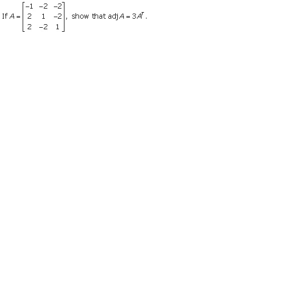 Rd-sharma Solutions Cbse Class 12-science Mathematics Chapter - Adjoint And Inverse Of A Matrix