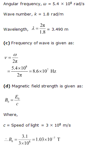 NCERT Solutions For Class 12-science Physics CBSE Chapter 8 ...