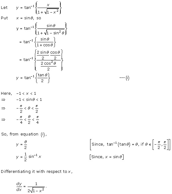 Rd-sharma Solutions Cbse Class 12-science Mathematics Chapter - Differentiation