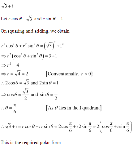 NCERT Solutions for Class Maths CBSE Chapter 5: Complex Numbers and ...